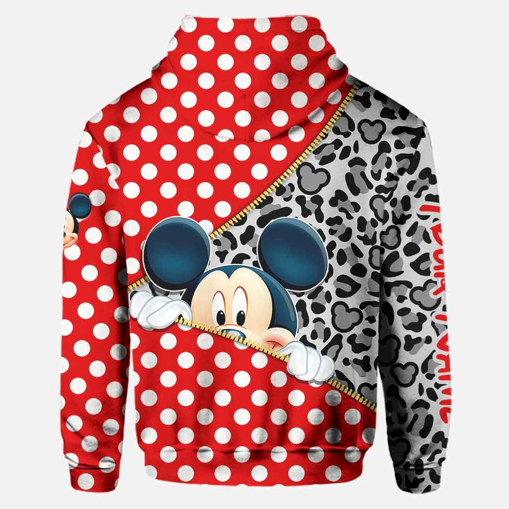 Personalized Magic Mouse Ears Hoodie & Leggings Set - Custom Name Gift for Kids Hoodie & Leggings GradoCreations