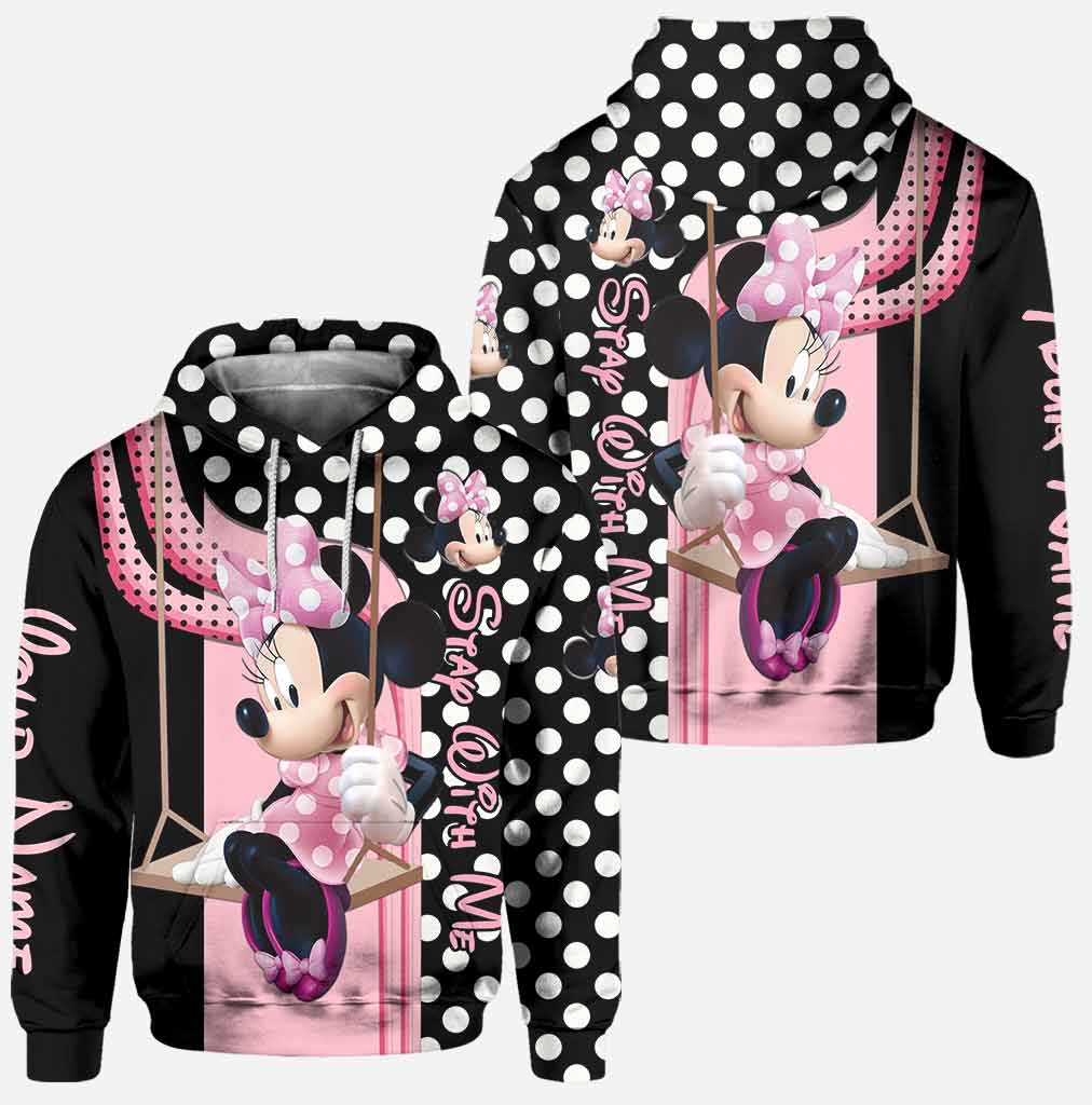 Personalized Minnie Mouse Hoodie and Leggings Set for Kids Hoodie & Leggings GradoCreations