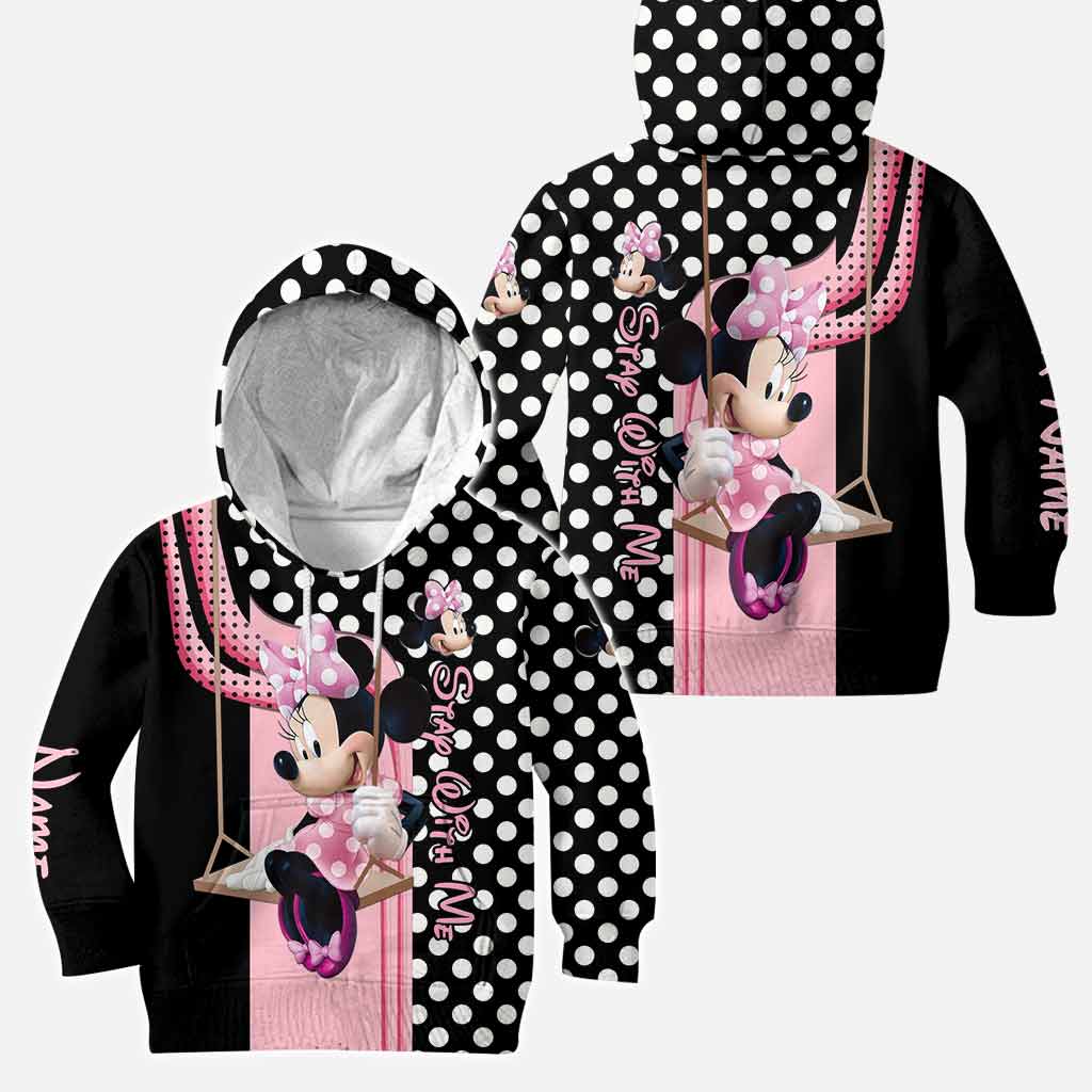 Personalized Minnie Mouse Hoodie and Leggings Set for Kids Hoodie & Leggings GradoCreations