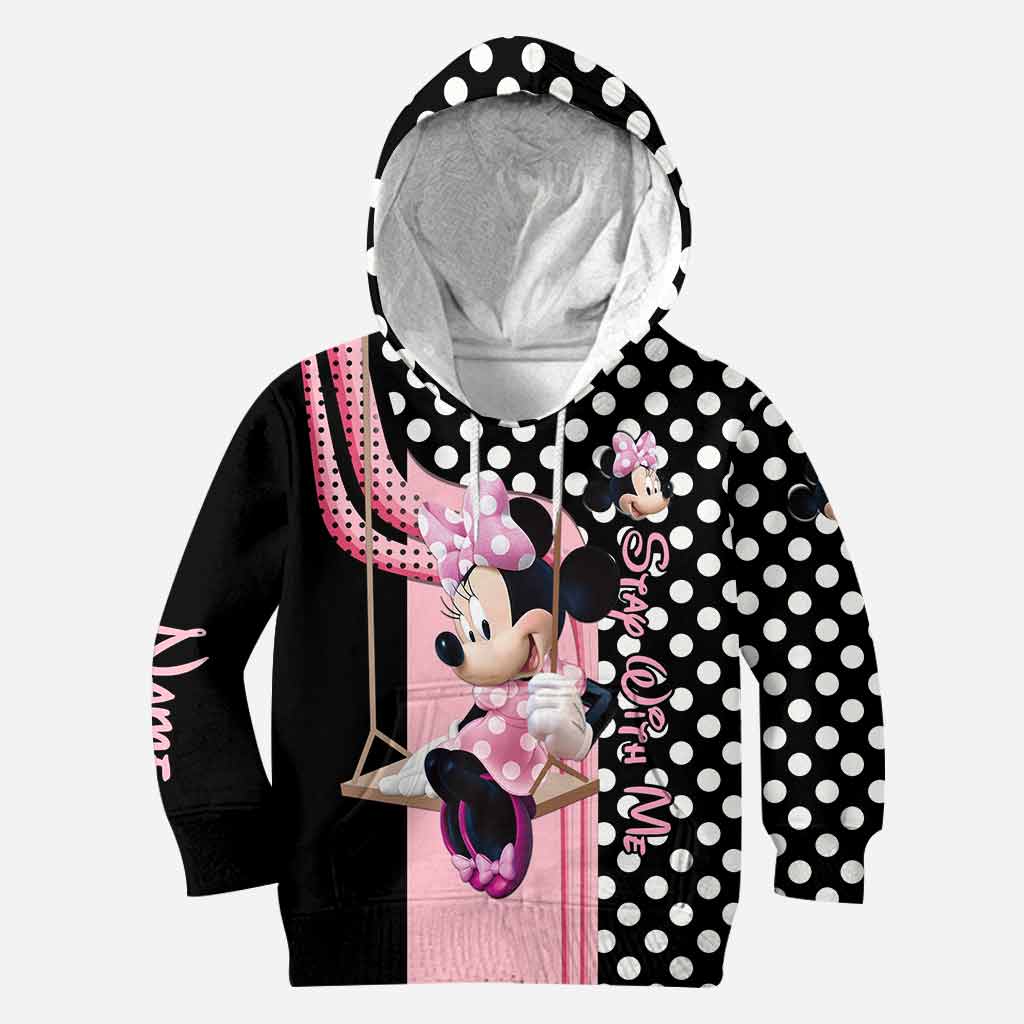 Personalized Minnie Mouse Hoodie and Leggings Set for Kids Hoodie & Leggings GradoCreations