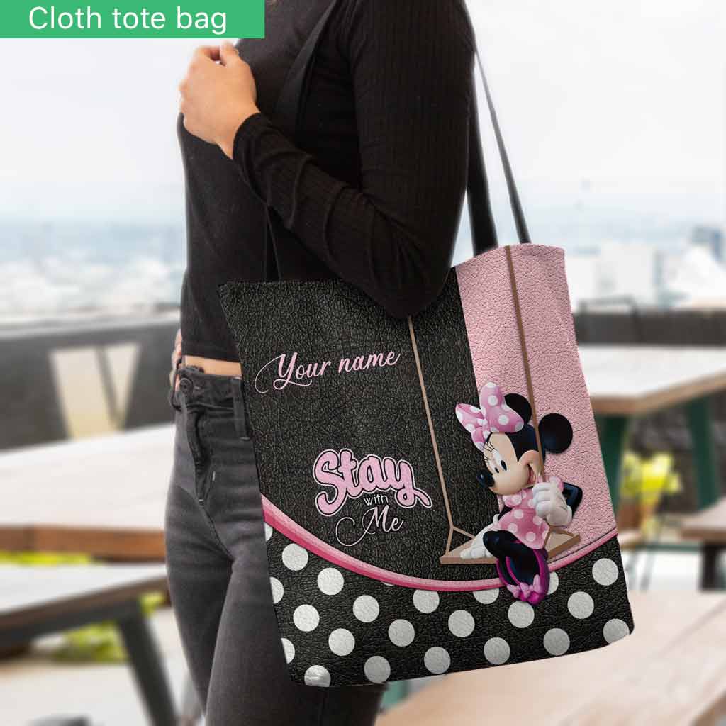 Personalized Minnie Mouse Tote Bag Custom Name Gift for Mom Tote Bag GradoCreations