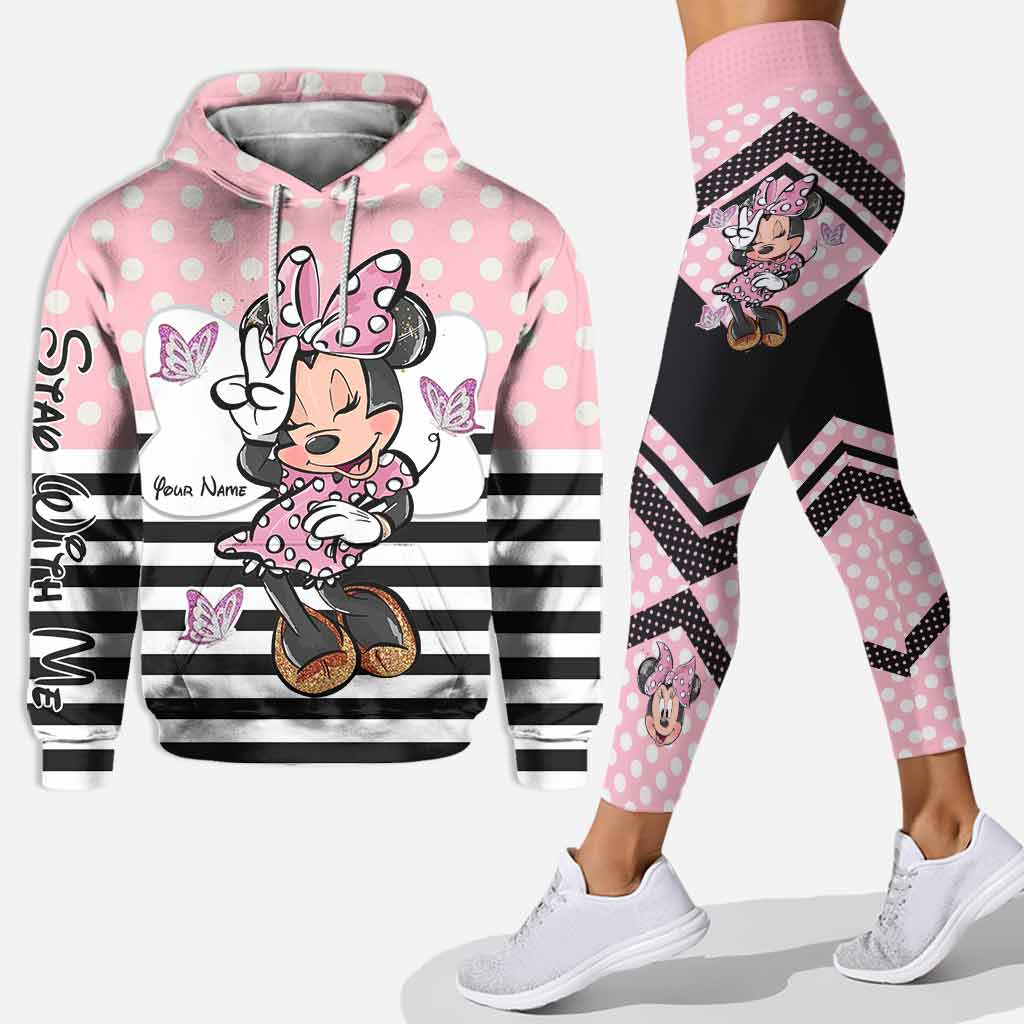 Personalized Minnie Mouse Hoodie and Leggings Set for Kids | Birthday or Christmas Gift Hoodie & Leggings GradoCreations