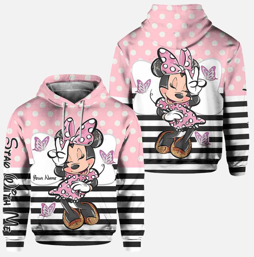 Personalized Minnie Mouse Hoodie and Leggings Set for Kids | Birthday or Christmas Gift Hoodie & Leggings GradoCreations