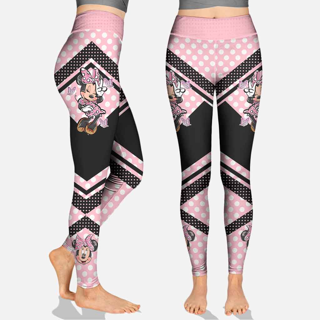 Personalized Minnie Mouse Hoodie and Leggings Set for Kids | Birthday or Christmas Gift Hoodie & Leggings GradoCreations