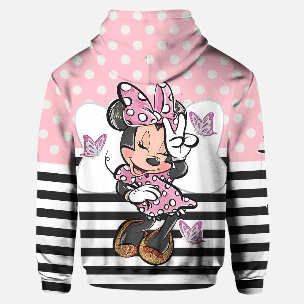 Personalized Minnie Mouse Hoodie and Leggings Set for Kids | Birthday or Christmas Gift Hoodie & Leggings GradoCreations