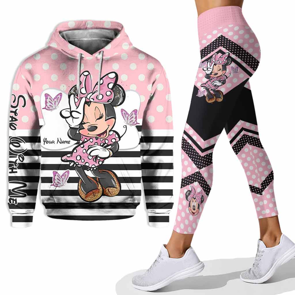 Personalized Minnie Mouse Hoodie and Leggings Set for Kids | Birthday or Christmas Gift Hoodie & Leggings GradoCreations