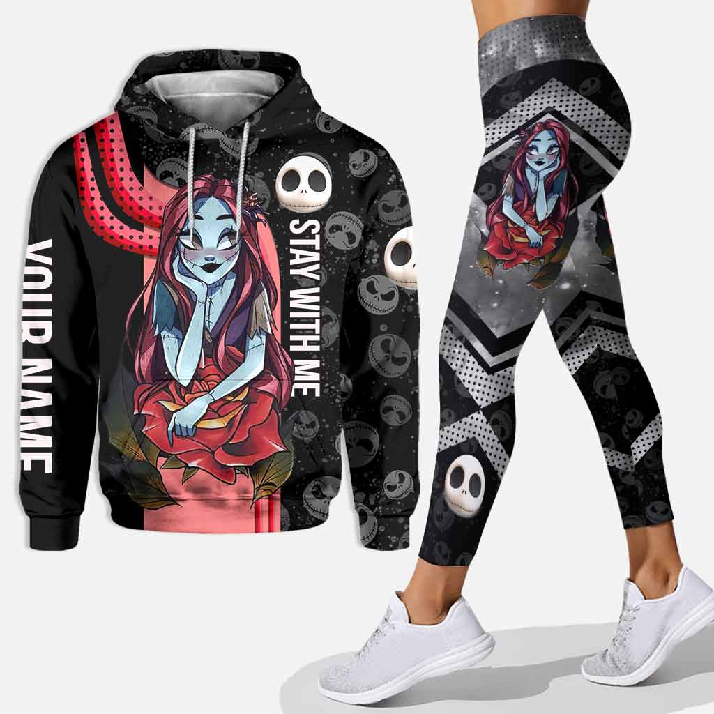 Personalized Nightmare Hoodie and Leggings Set Custom Name Gift for Halloween Hoodie & Leggings GradoCreations