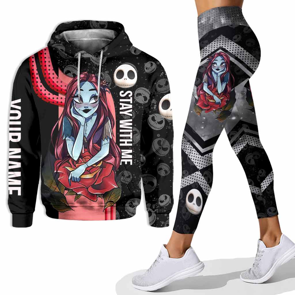 Personalized Nightmare Hoodie and Leggings Set Custom Name Gift for Halloween Hoodie & Leggings GradoCreations