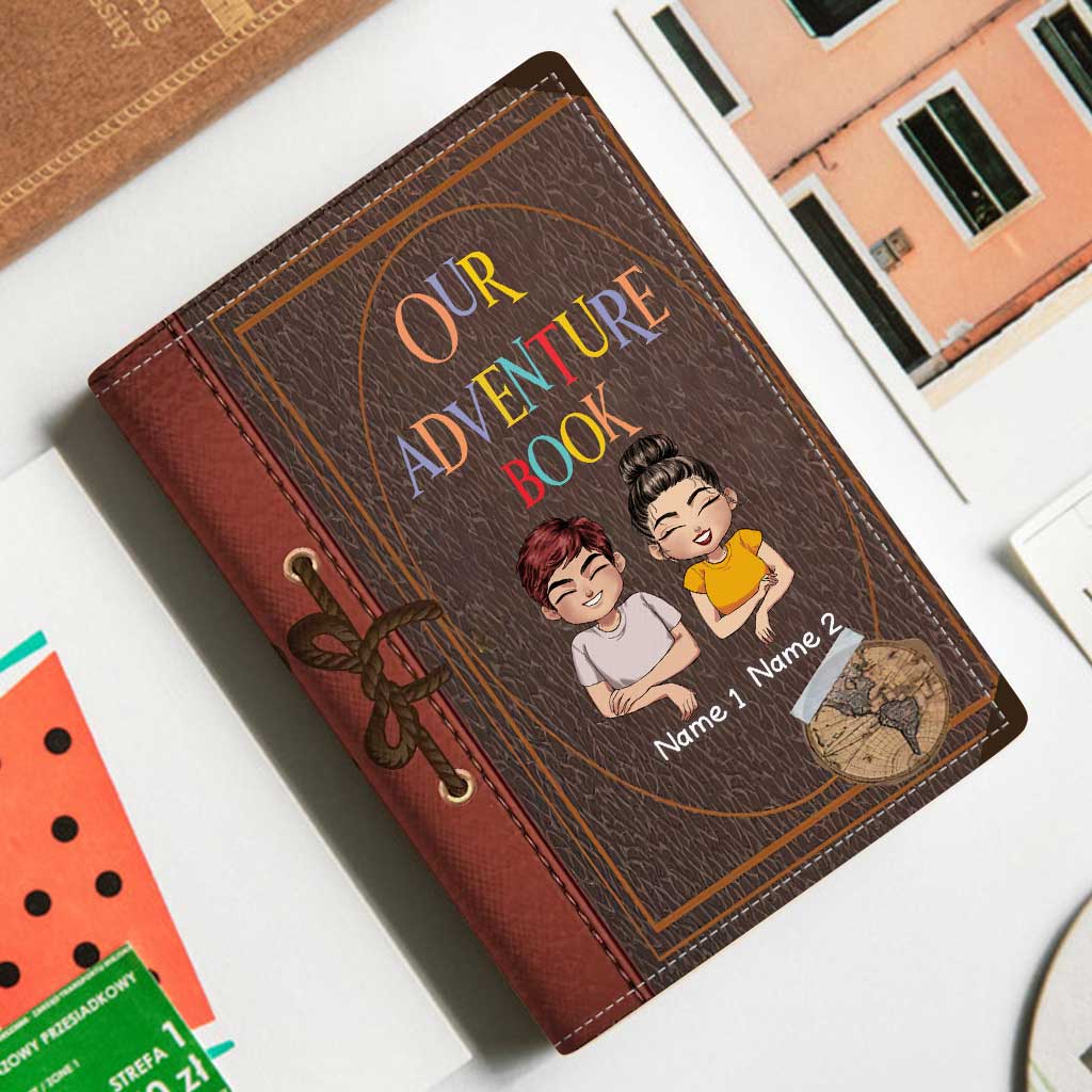 Personalized Couple Passport Holder Custom Names Travel Gift Passport Holder GradoCreations