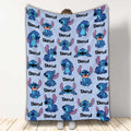 Personalized Ohana Blanket Custom Name Gift for Kids Blanket GradoCreations