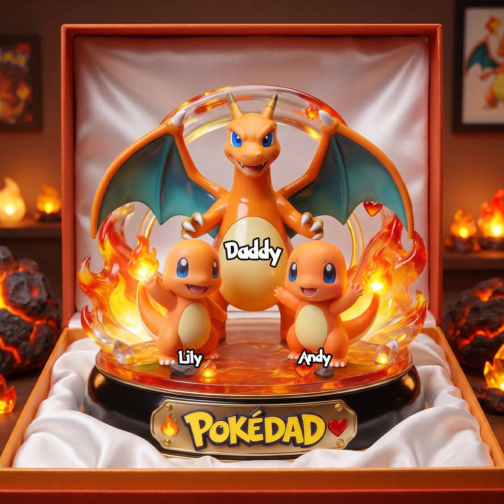 Personalized Acrylic Plaque Pokedad Gift for Dad Movie Fans
