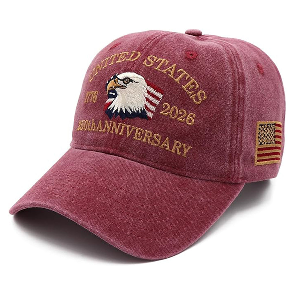 Personalized Patriotic Baseball Cap Embroidery Gift for Dad HN590 - Embroidery Hat Josh GradoCreations