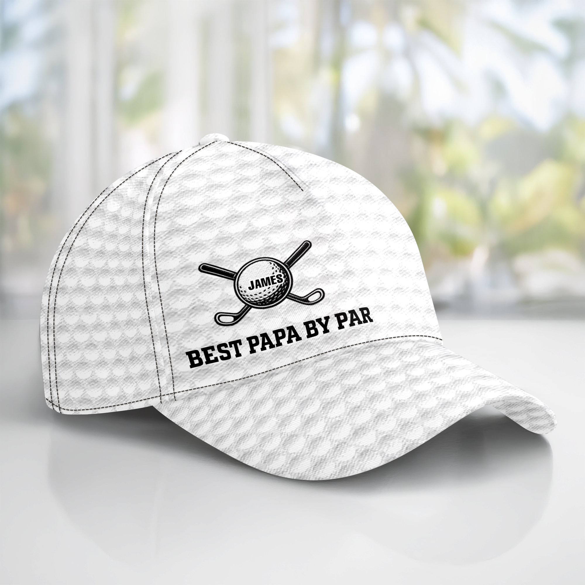 Personalized Classic Golf Cap for Dad Custom Name Gift HN590 - AOP Cap GradoCreations