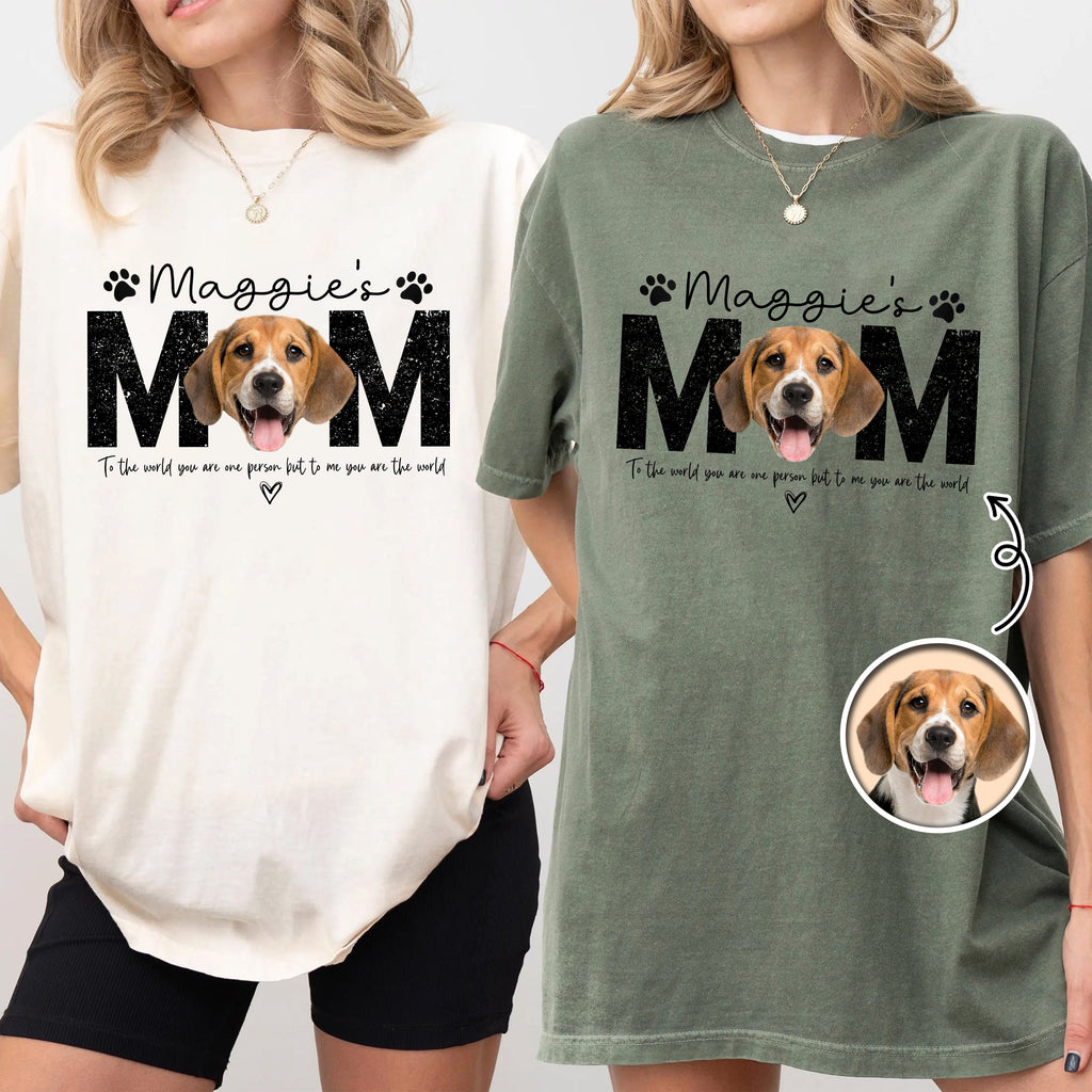 Personalized Photo Comfort Shirt Gift for Dog Dad on Father's Day Comfort Shirt GradoCreations