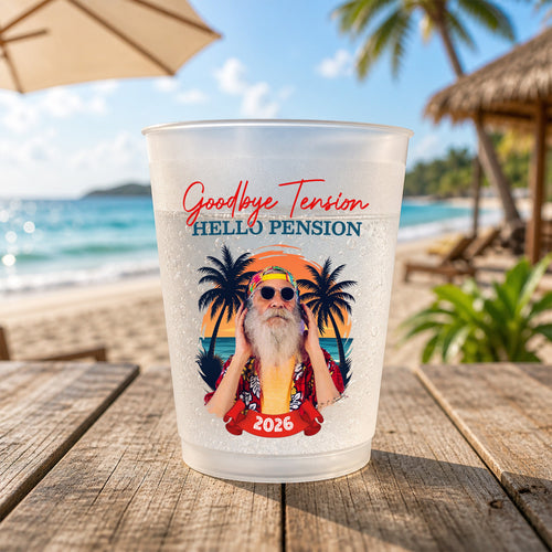 Custom Photo Retirement Cup Personalized Gift for Men/Women HN590 - Cup GradoCreations