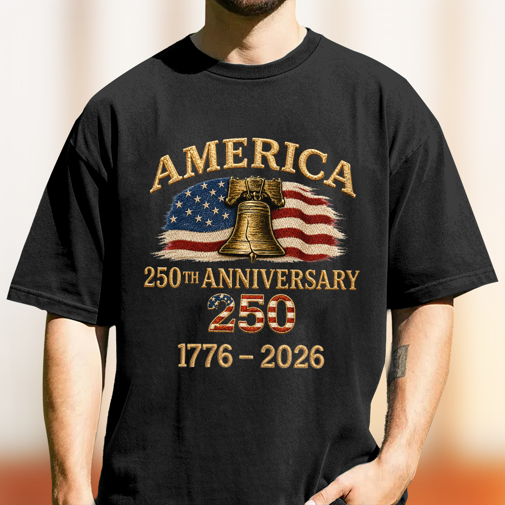 250th Anniversary USA Comfort Shirt Patriotic Gift for Dad Comfort Shirt GradoCreations