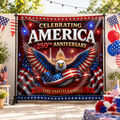 Personalized 250th Anniversary Backdrop USA Independence Day Gift HN590 - Ali Backdrop GradoCreations