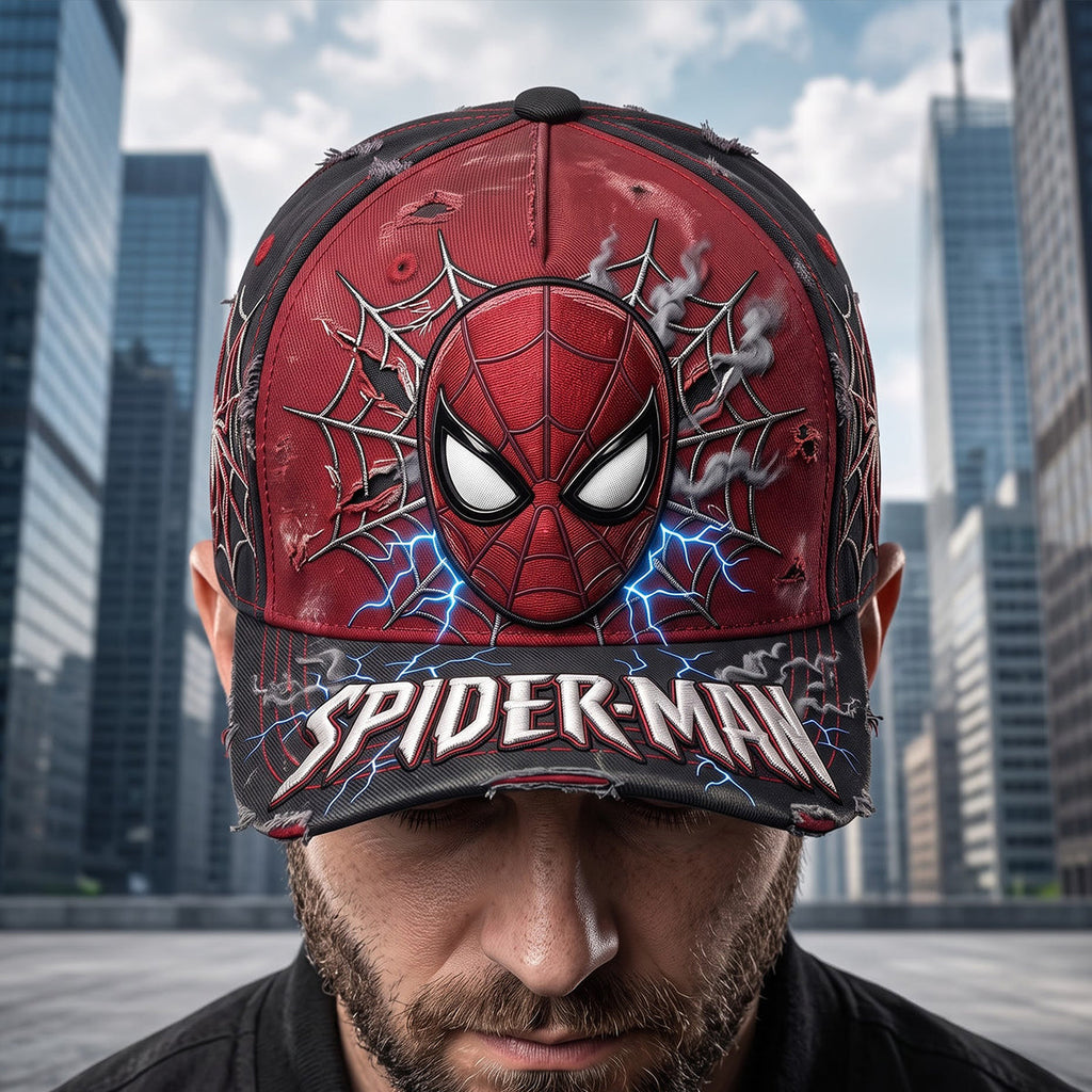 Personalized Spider-Man Classic Cap Gift for Movie Fans Him Classic Cap GradoCreations