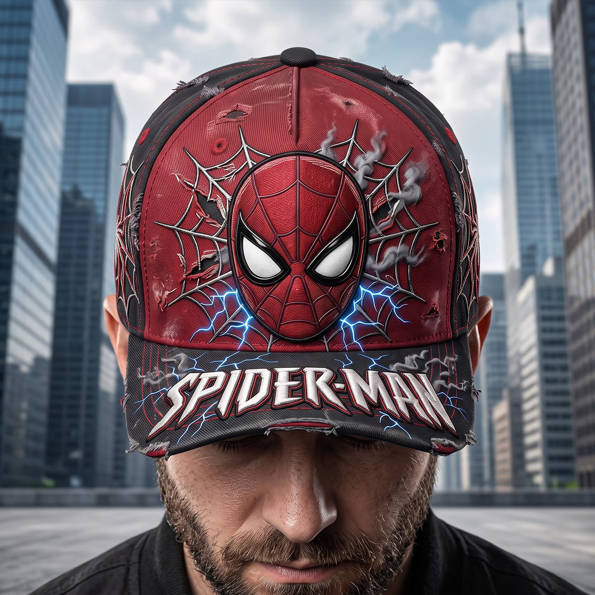 Personalized Spider-Man Classic Cap Gift for Movie Fans Him Classic Cap GradoCreations