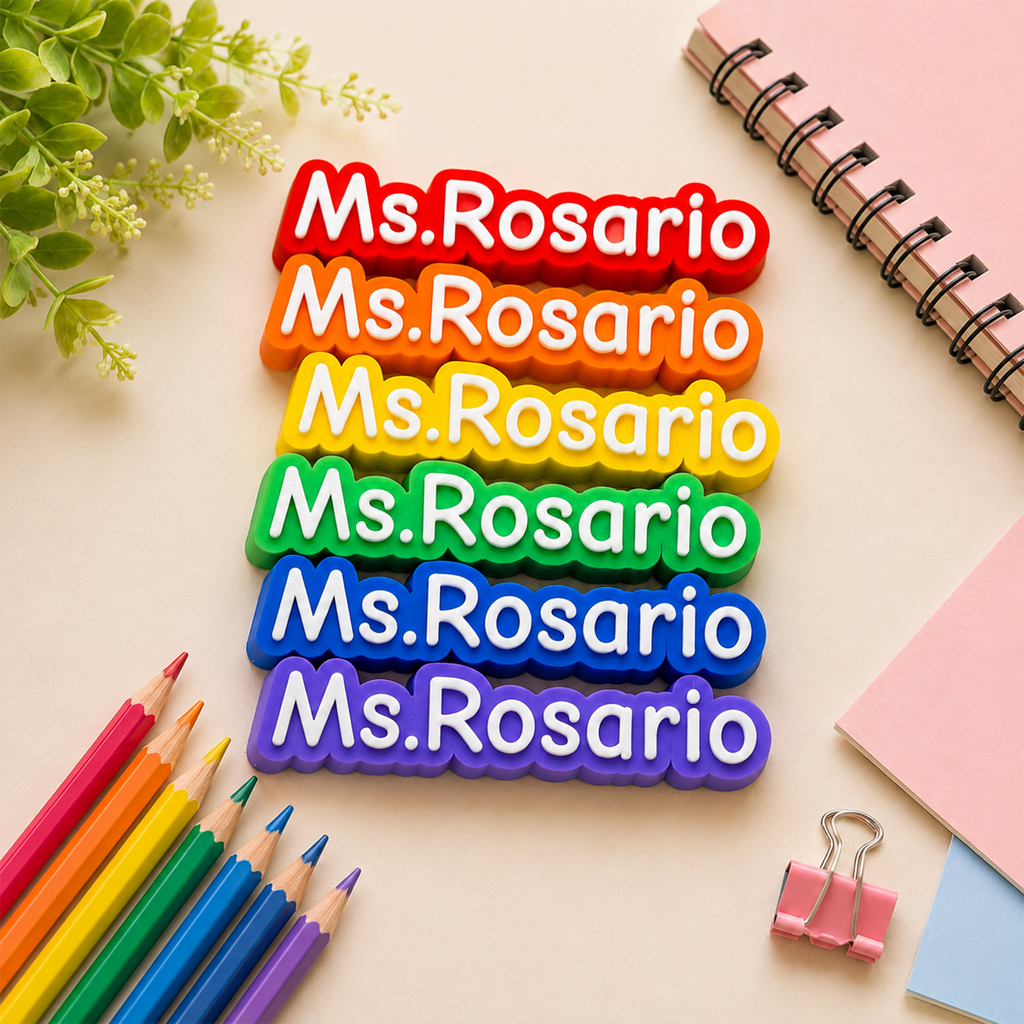 Personalized Pencil Toppers Custom Name Back to School Gift HN590 - Pencil Topper BCF fix GradoCreations