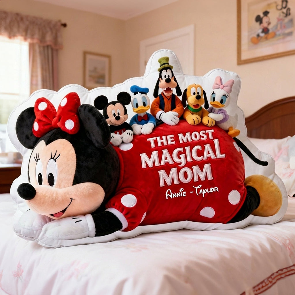 Personalized Magical Mom Custom Shaped Pillow Gift for Mom