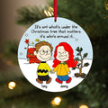 Personalized Acrylic Christmas Ornament for Couples Gift