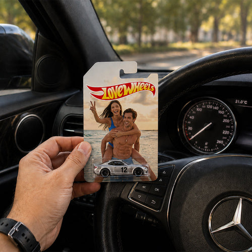 Custom Photo Hot Wheels Anniversary Gift for Couples HN590 - Hot Wheels GradoCreations