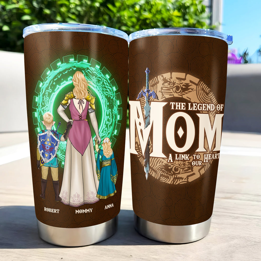 Personalized Zelda Mom Tumbler Unique Gift for Mother's Day