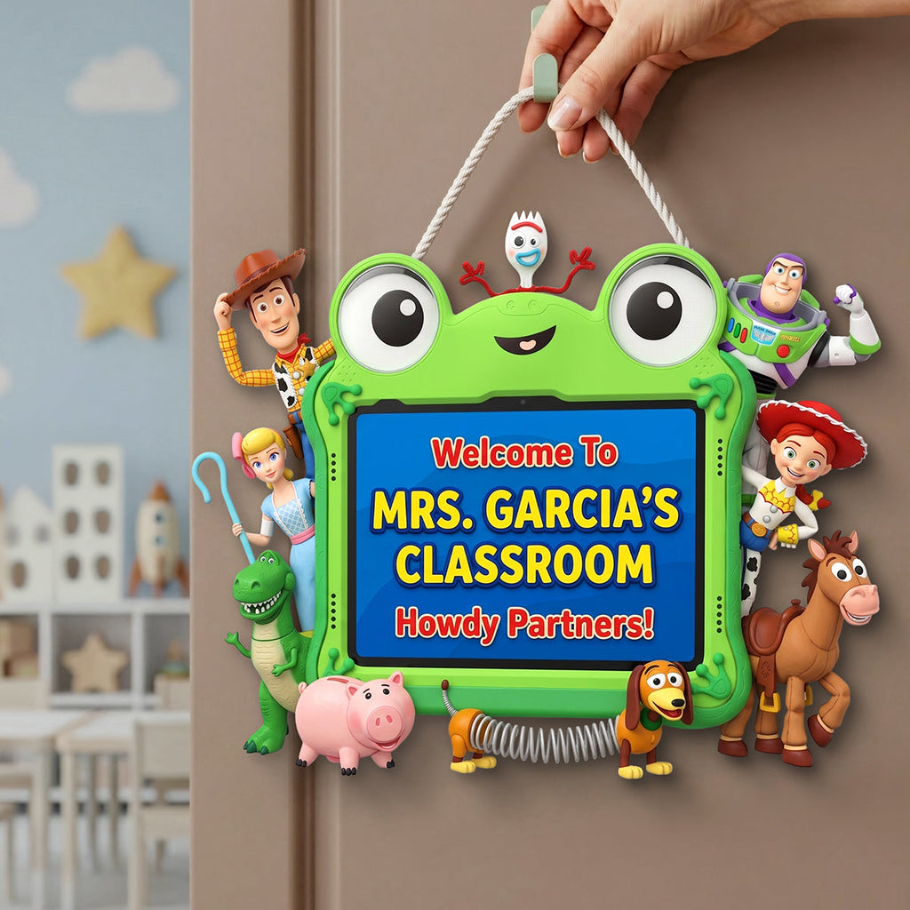 Personalized Custom Shaped Wood Sign for Kids | Back to School Gift