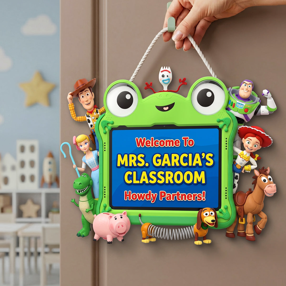 Personalized Custom Shaped Wood Sign for Kids | Back to School Gift