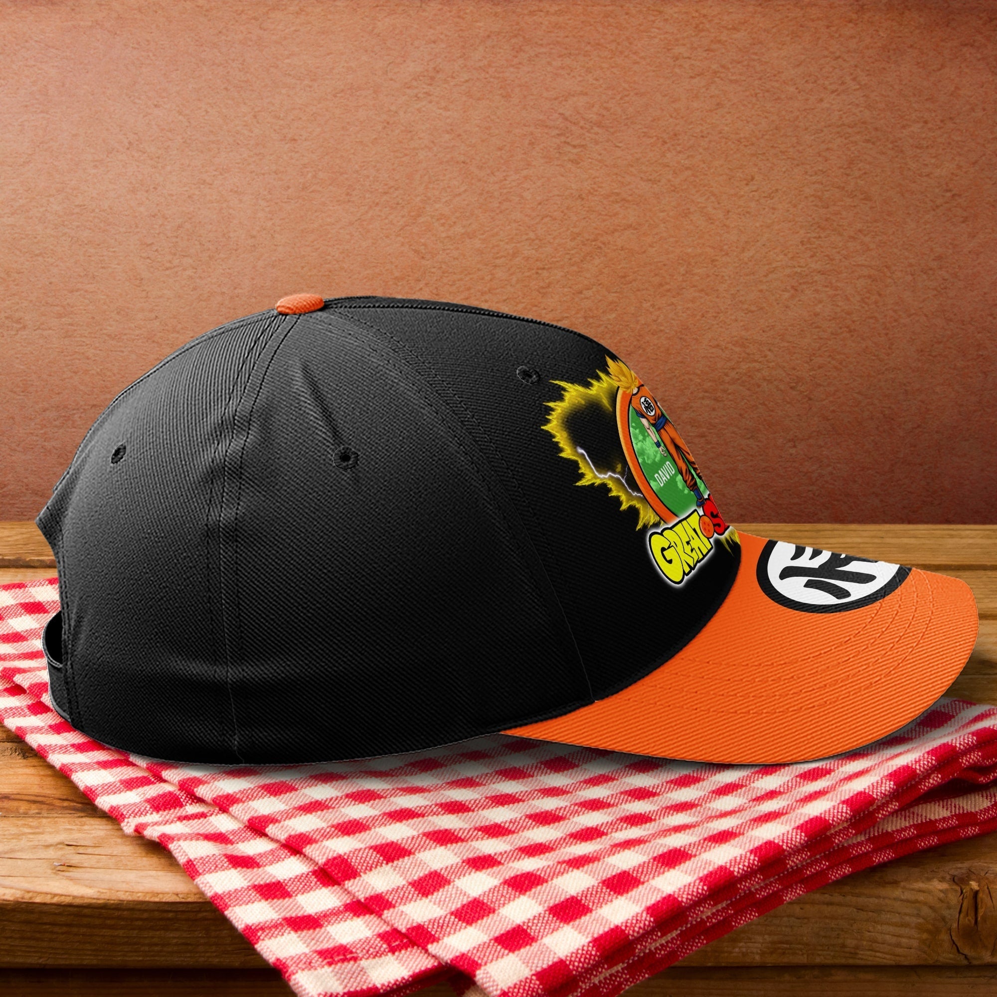 Personalized Great Saiyanman Classic Cap Custom Name Gift for Dad