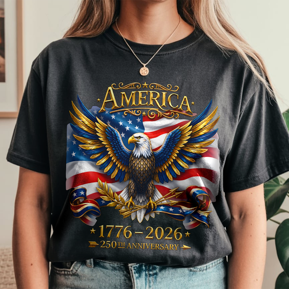 Personalized Comfort Shirt 250th Anniversary America Gift Comfort Shirt GradoCreations