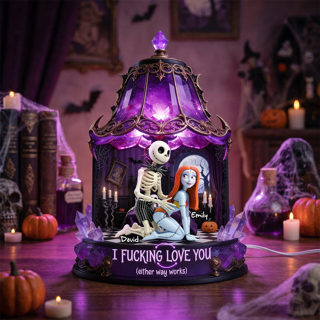 Personalized Acrylic Light Box Unique Couple Gift Home Decor
