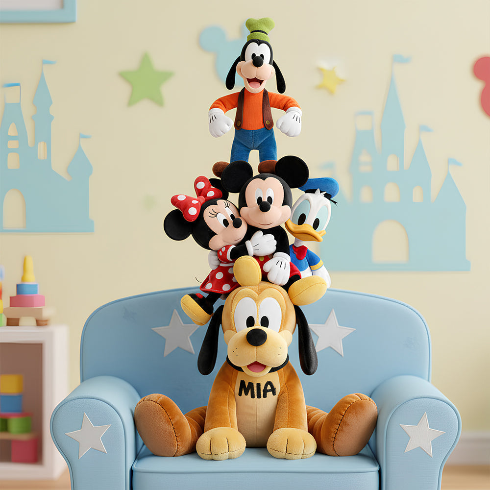 Personalized Custom Shape Pillow Magical Mouse Gift for Movie Fans