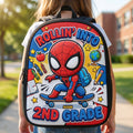 Personalized Spider-Man Backpack Custom Name School Gift for Kids