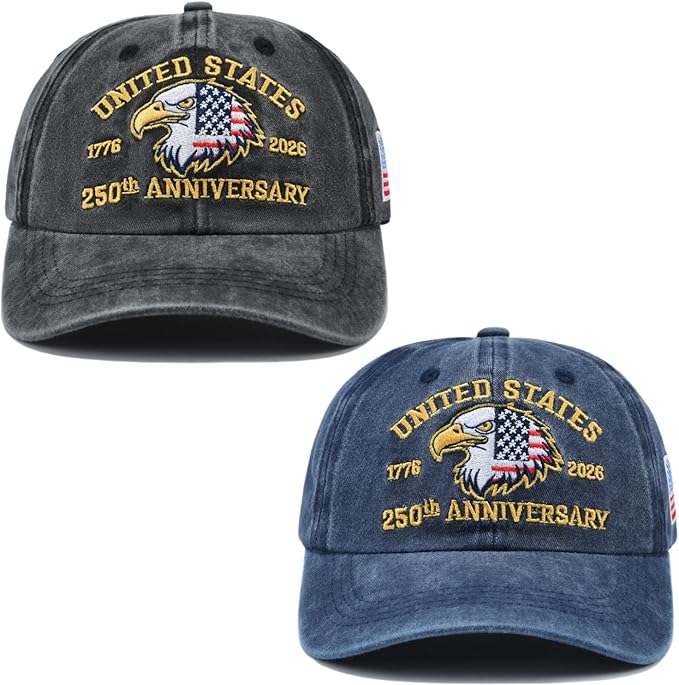 Personalized American Eagle Baseball Cap Independence Day Gift HN590 - Embroidery Hat Josh GradoCreations