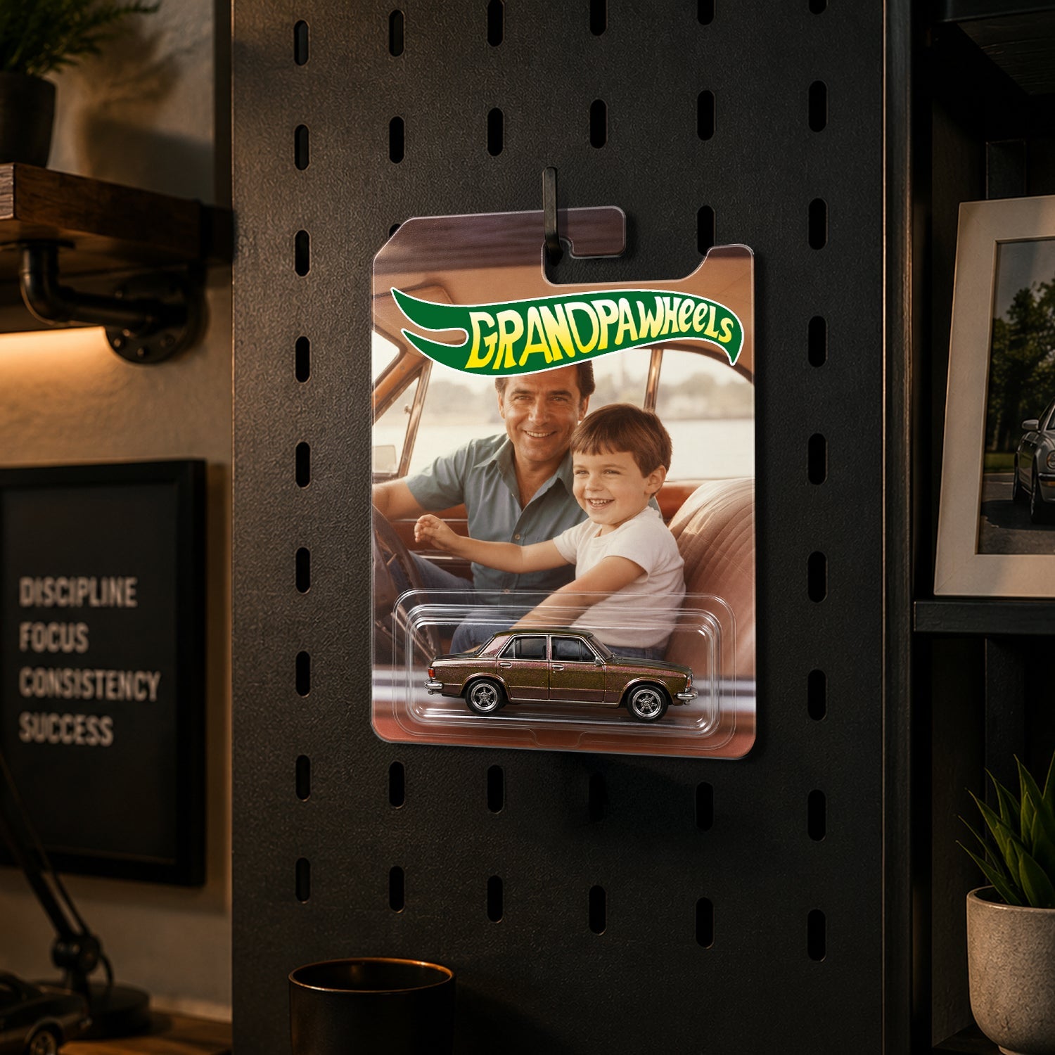 Personalized Hot Wheels Custom Photo Gift for Dad Father's Day HN590 - Hot Wheels GradoCreations