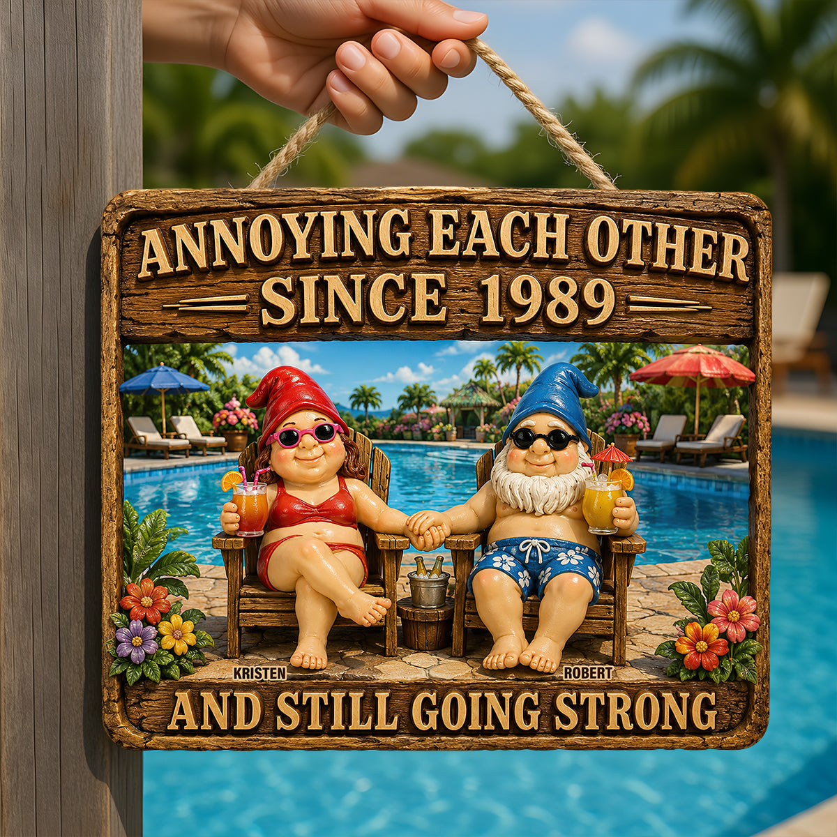Personalized Metal Sign Annoying Each Other Gift for Couples