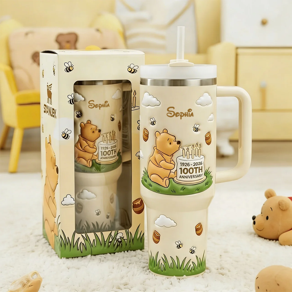Personalized Honeypot Tumbler 100th Anniversary Gift for Movie Fans