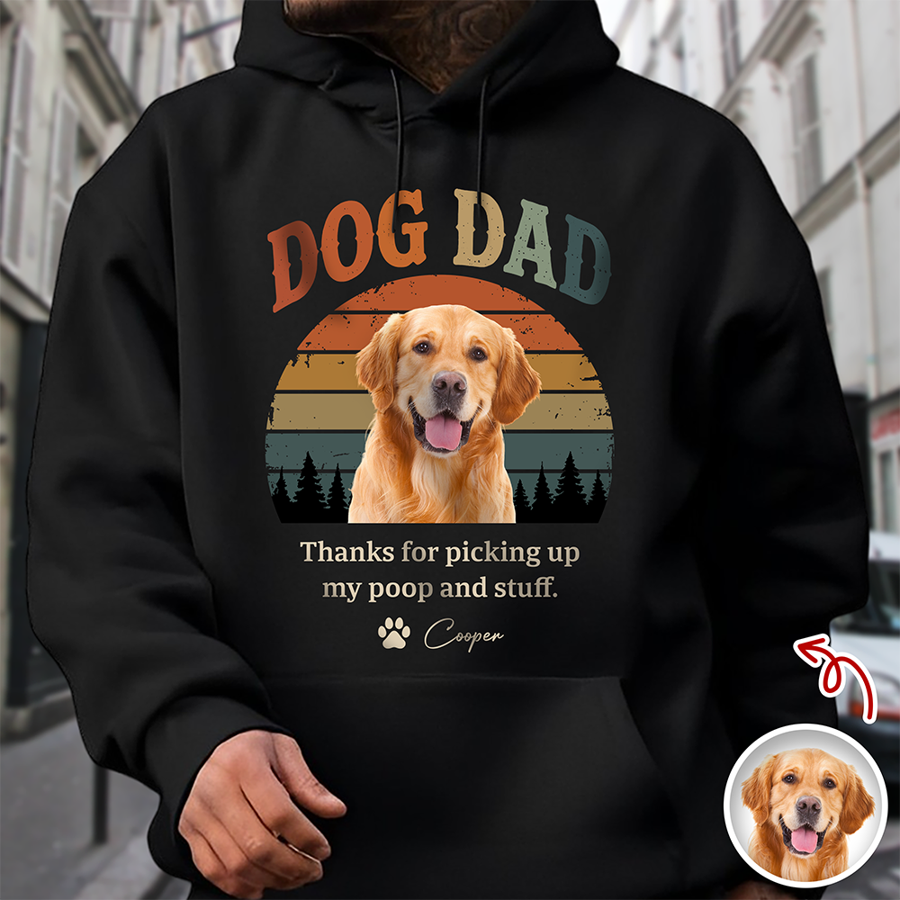 Custom Dog Dad Vintage Shirt Gift for Dog Lovers HN590 - Tshirt GradoCreations