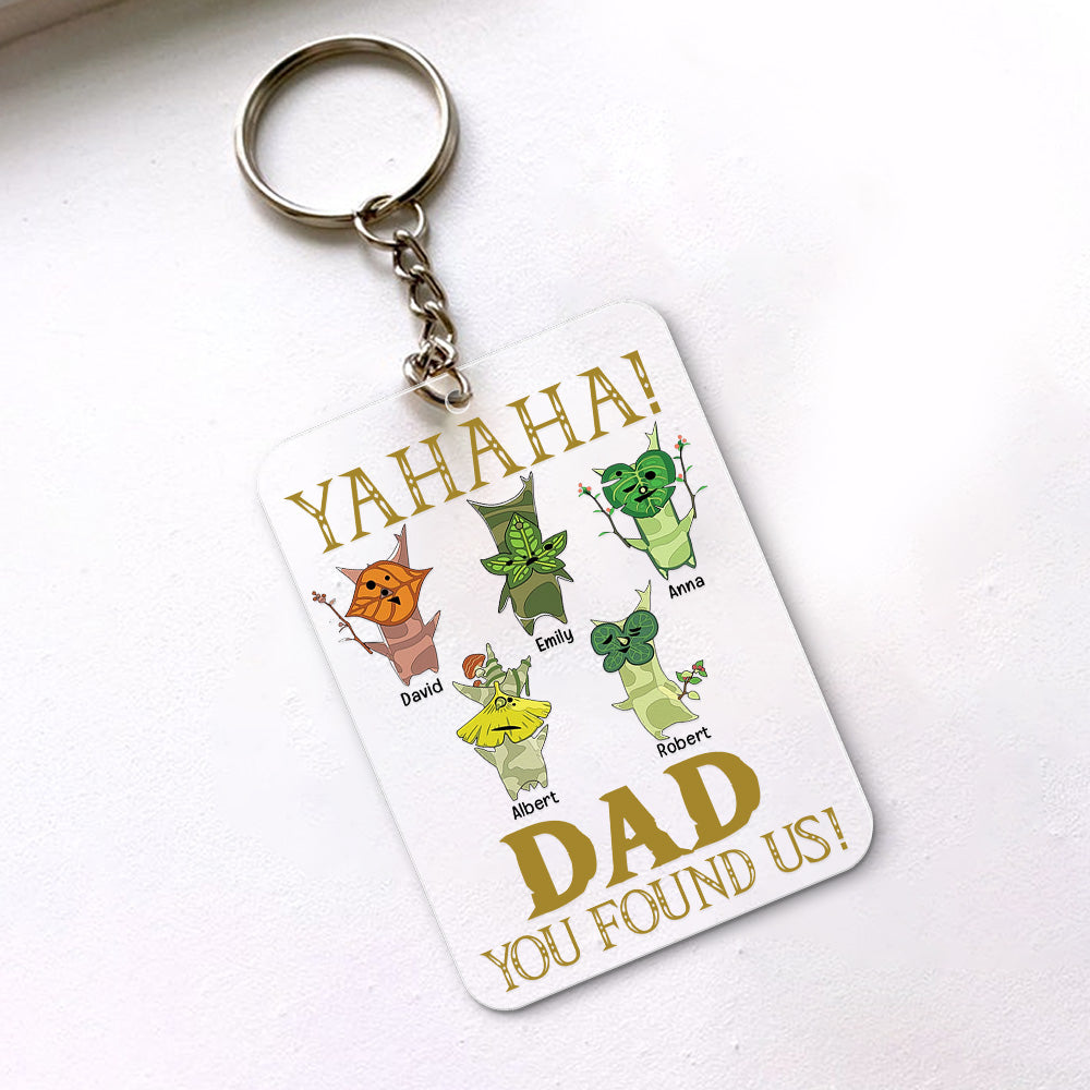 Personalized Zelda Yahaha Acrylic Keychain Gift for Dad