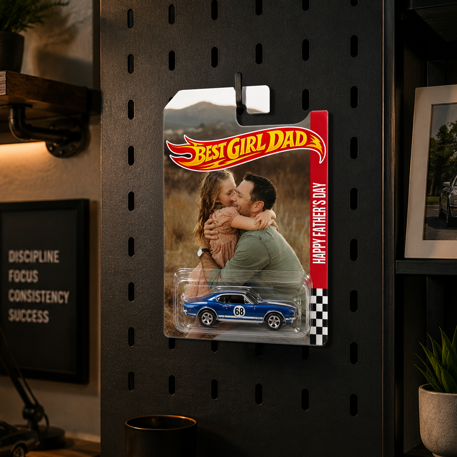 Personalized Photo Hot Wheels Best Dad Ever Keepsake Gift HN590 - Hot Wheels GradoCreations