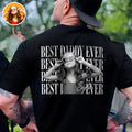 Personalized Vintage Photo T-Shirt Custom Gift for Dad/Mom HN590 - Tshirt Back GradoCreations