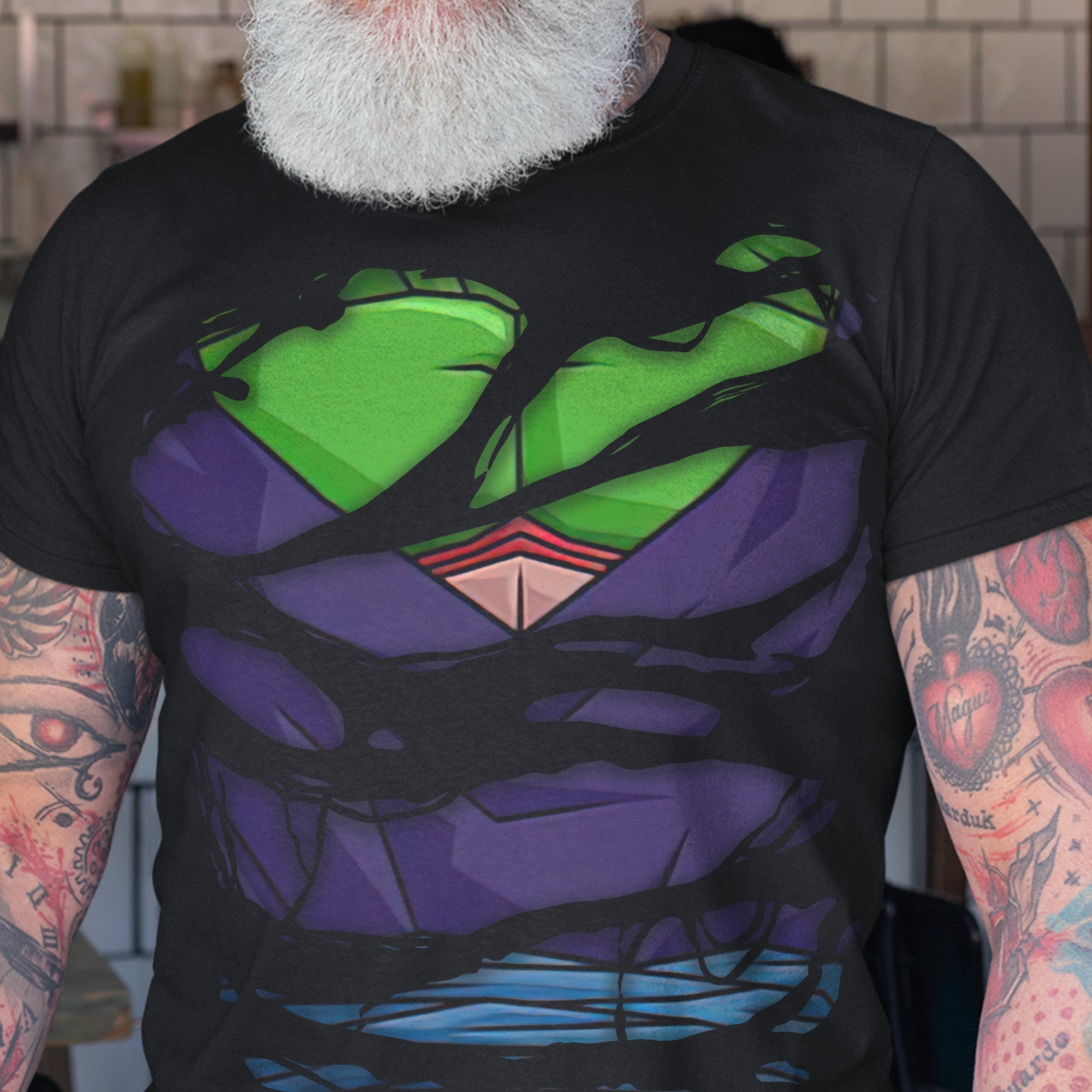Personalized Super Saiyan Dad Shirt Custom Name Gift for Father's Day