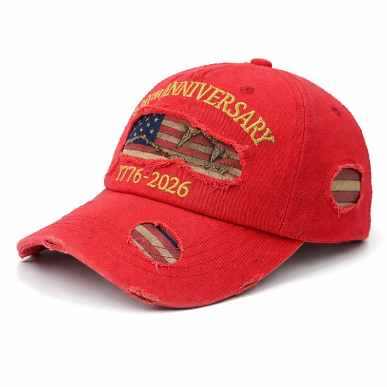 Personalized Independence Day Hat American Flag Cap Gift HN590 - Embroidery Hat Josh GradoCreations