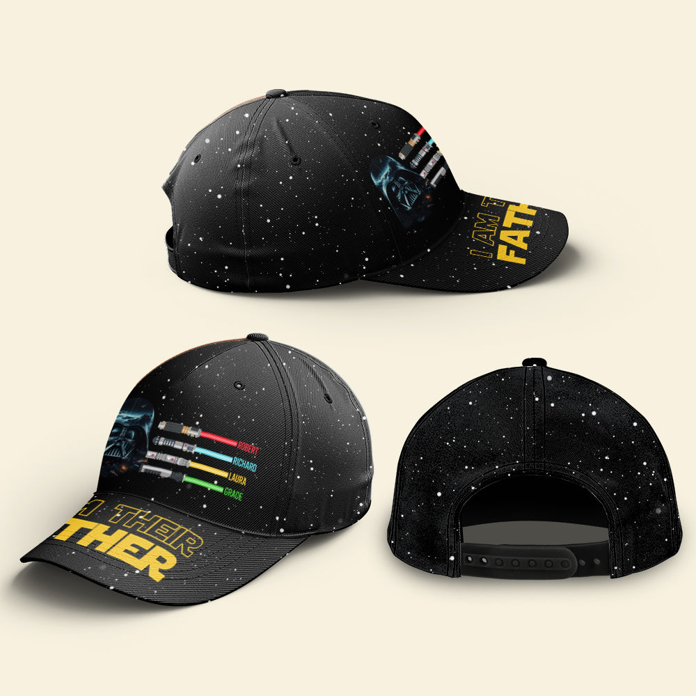 Personalized Classic Cap I Am Their Father Gift for Dad