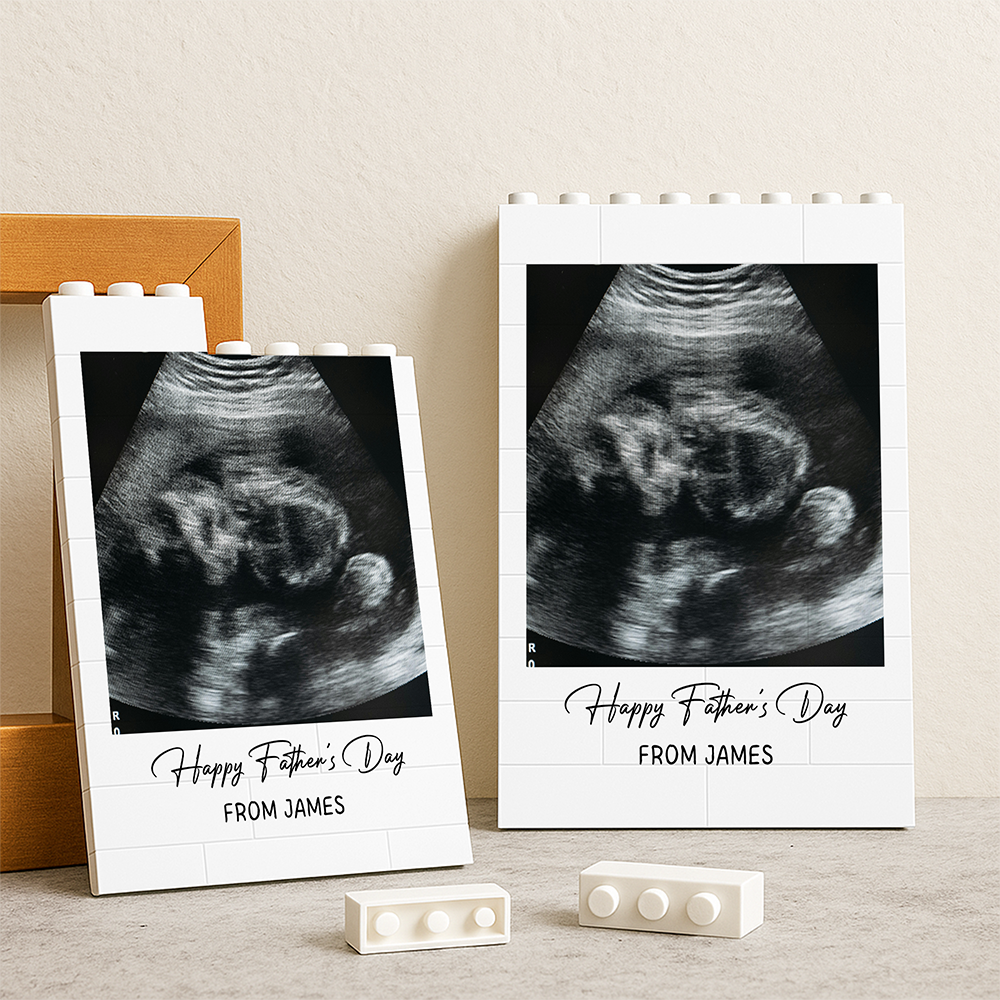 Custom Photo Building Brick Blocks Personalized Gift for Dad HN590 - Building Blocks diff design GradoCreations