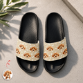 Personalized Pet Photo Slide Sandals Custom Gift for Pet Lovers HN590 - Slide Sandals GradoCreations