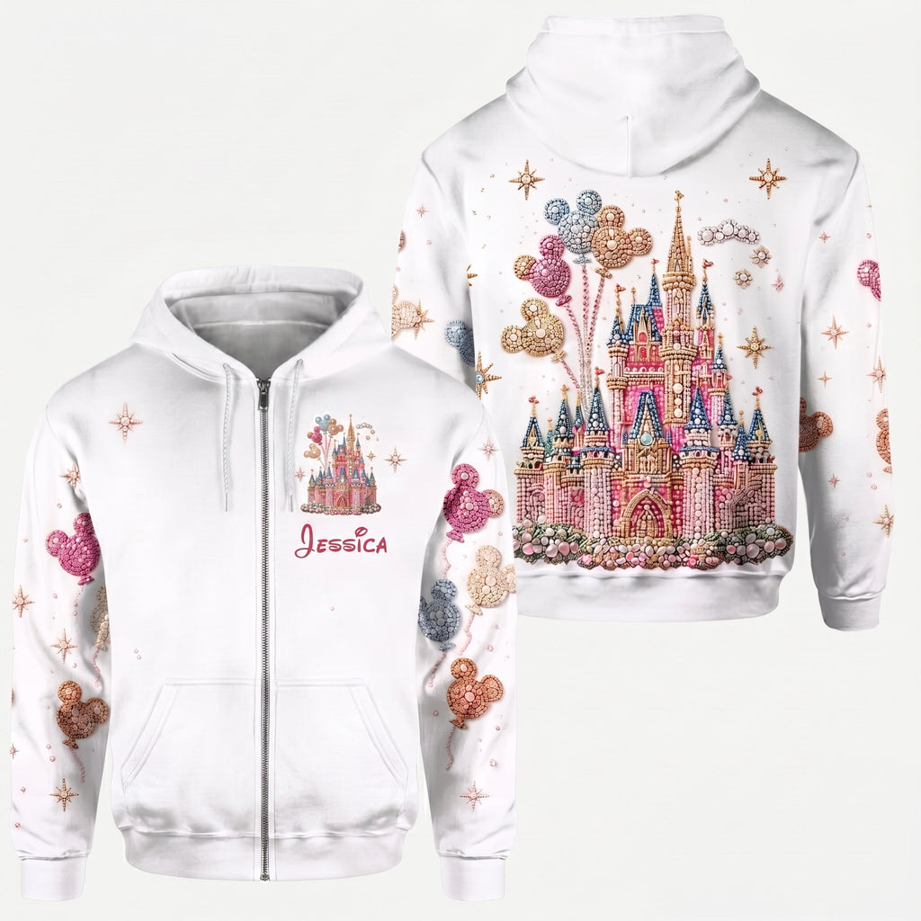 Personalized All Over Print Shirt for Movie Fans - Custom Name Gift