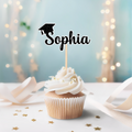 Personalized Graduation Cupcake Topper Custom Name Party Decor HN590 - Cupcake Topper GradoCreations
